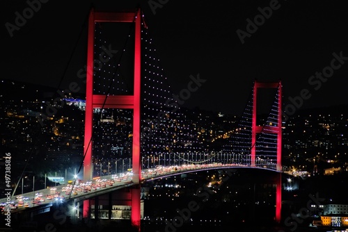golden gate bridge at night