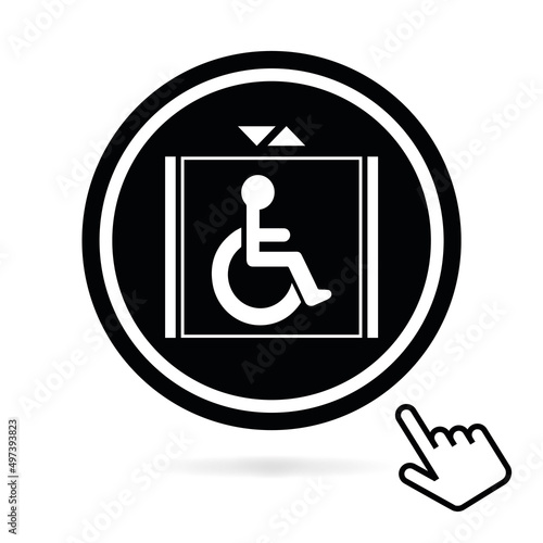 Logo ascenseur réservé.