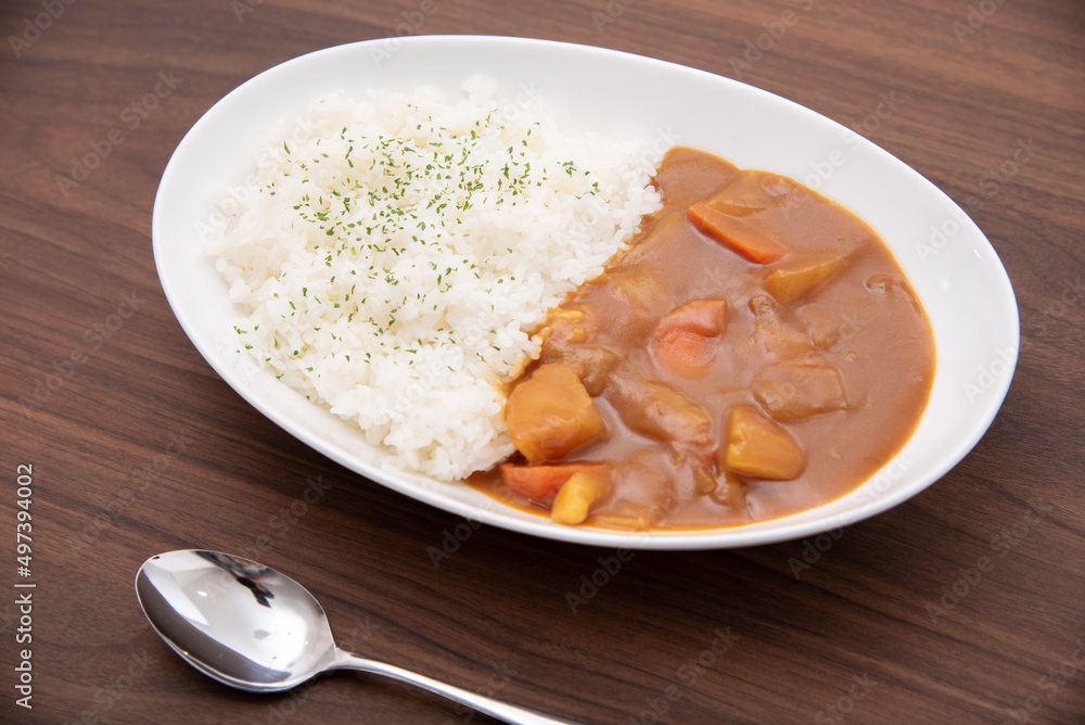 具材の多いカレーライス