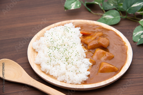 日本の定番料理カレーライス