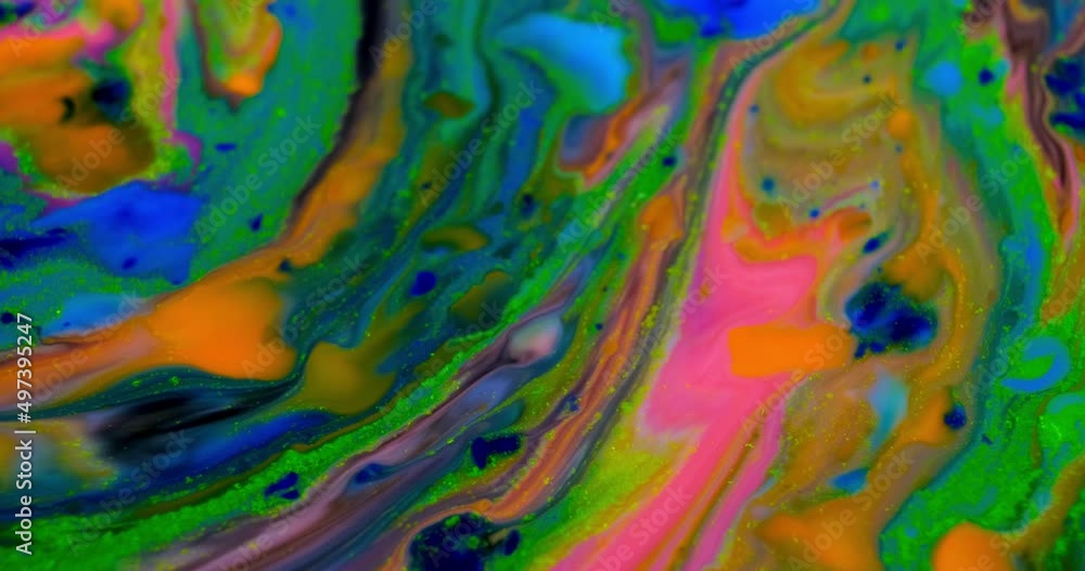 Abstract paint ink in motion Abstract paint ink in motion
