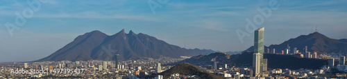 Panorámica de Monterrey, México photo