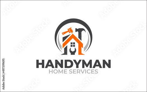 Illustration vector graphic of Construction, home repair, and Building Logo Design template-01