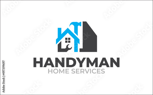 Illustration vector graphic of Construction, home repair, and Building Logo Design template-01