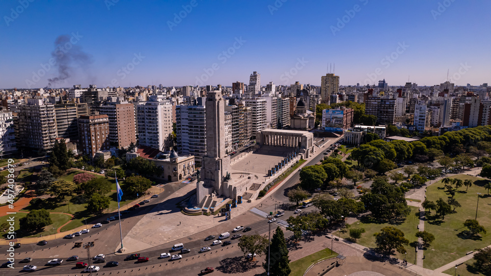 Fototapeta premium Monumento Nacional A La Bandera Rosario Santa Fe