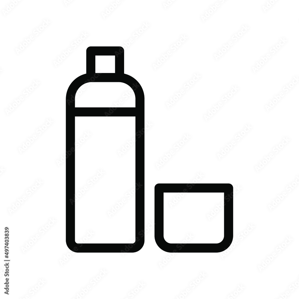 spray line icon illustration vector graphic