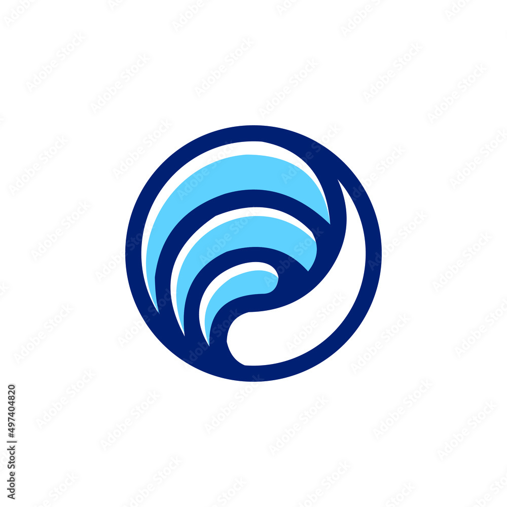 illustration logo sea icon templet vector illustration logo sea icon templet vector