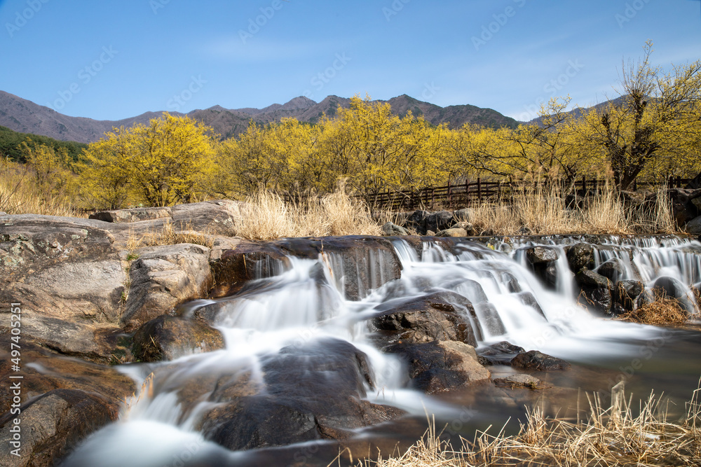 Obraz premium 폭포