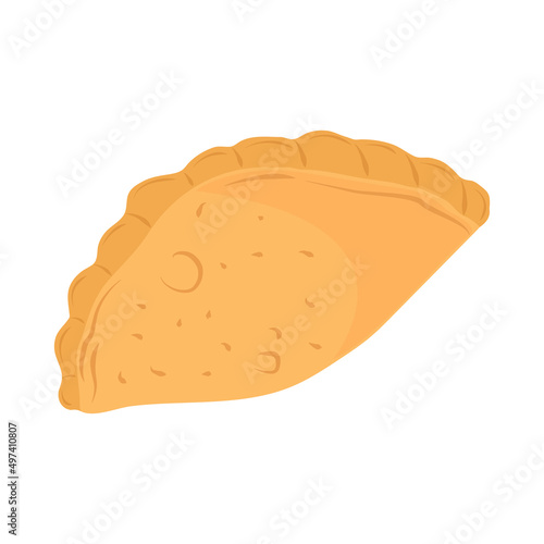 traditional baked empanada