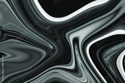 Valokuvatapetti Liquid background, Abstract 3d render futuristic background design modern illust