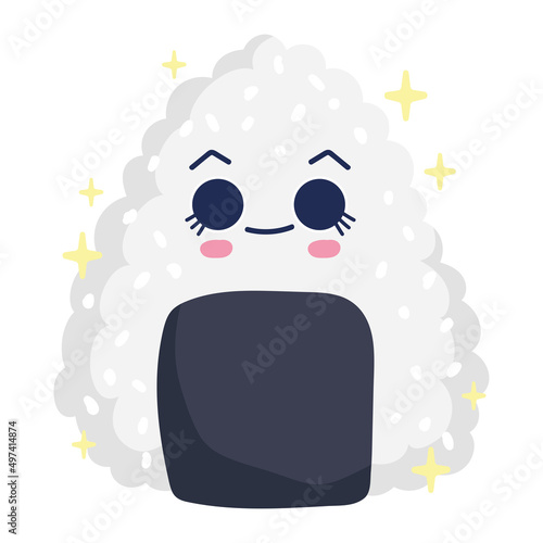 sushi onigiri kawaii