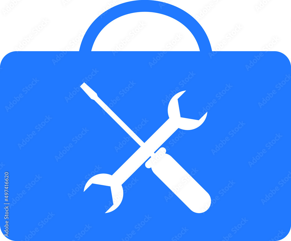 Toolbox icon, toolbox symbol vector Stock Vector Adobe Stock
