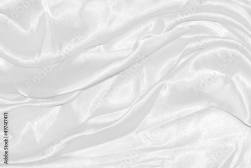Fototapeta Naklejka Na Ścianę i Meble -  white and gray fabric cloth background