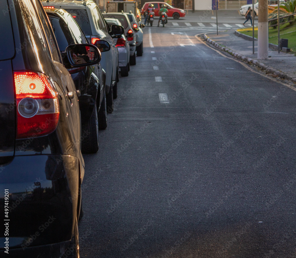 Naklejka premium No transito