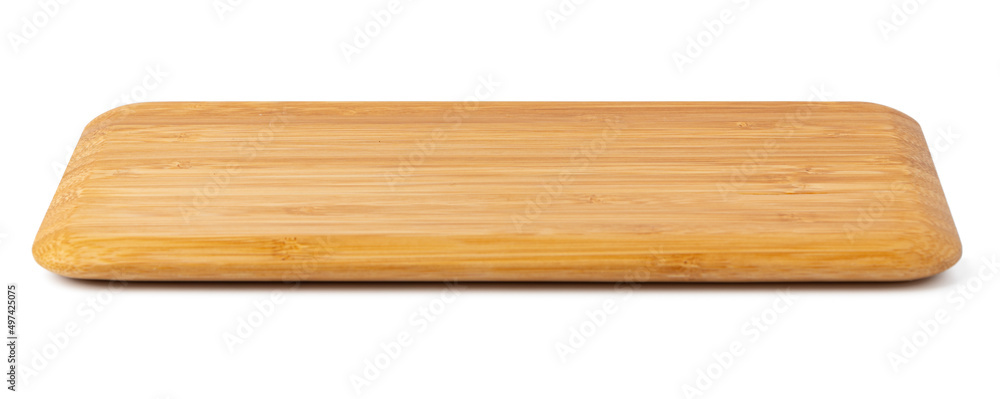 Wooden board isolated on white background, close up Wooden board isolated on white background, close up