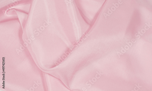 Wallpaper Mural ピンクの滑らかな布（優美な曲線） Torontodigital.ca