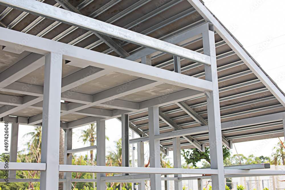 Obraz premium new house construction