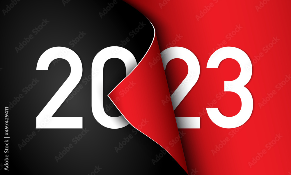 © Be Pro - 2023 Happy New Year Background Design. Vector Illustration. © Be Pro - 2023 Happy New Year Background Design. Vector Illustration.