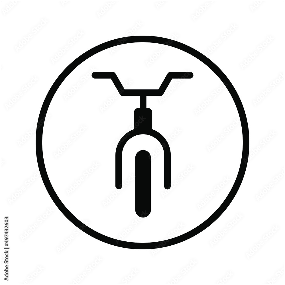 Bicycle. Bike icon vector. Cycling concept. Sign for bicycles path Isolated on white background. Trendy Flat style for graphic design, logo, Web site, social media, UI, mobile app, EPS10 Bicycle. Bike icon vector. Cycling concept. Sign for bicycles path Isolated on white background. Trendy Flat style for graphic design, logo, Web site, social media, UI, mobile app, EPS10