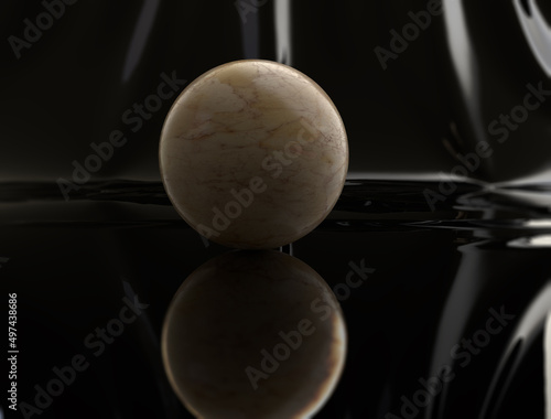 Wallpaper Mural White marble background Torontodigital.ca