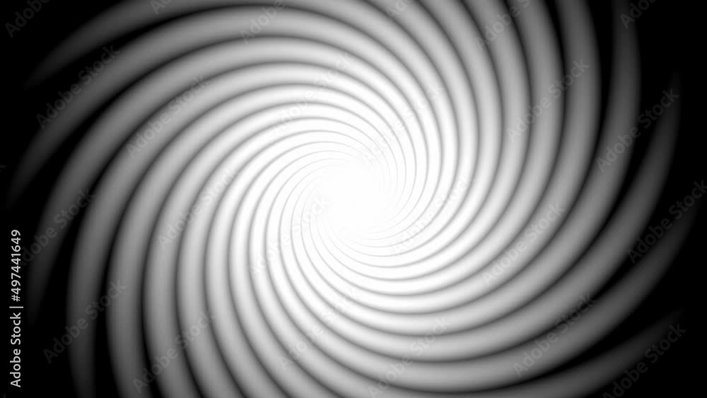 Expanding hypnotic spiral in perfect seamless loop (4K 3840x2160 30fps). Expanding hypnotic spiral in perfect seamless loop (4K 3840x2160 30fps).