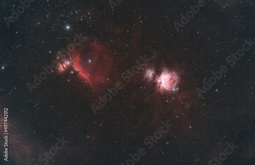 Wide field Orion Region Nebulae