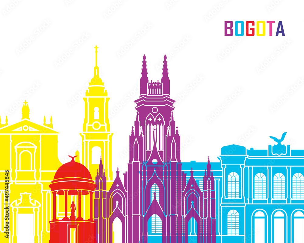 Bogota skyline pop