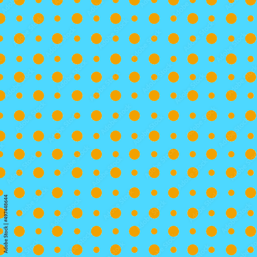 Blue background in yellow circles. Vector illustration Blue background in yellow circles. Vector illustration