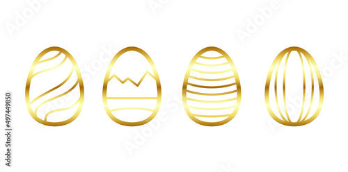 Golden Easter Eggs