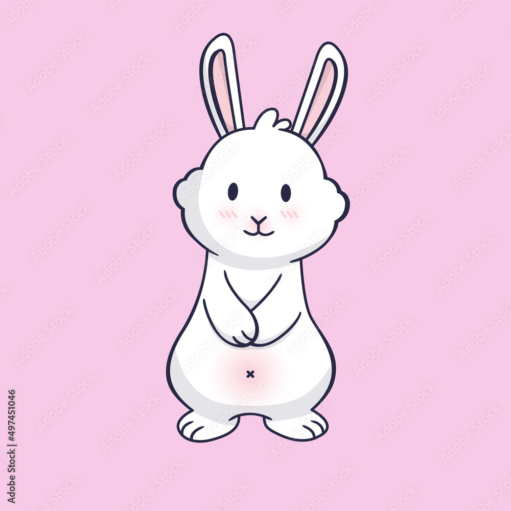 Happy rabbit, symbol of 2023 new year. Christmas bunny. Fluffy bunny
Happy rabbit, symbol of 2023 new year. Christmas bunny. Fluffy bunny