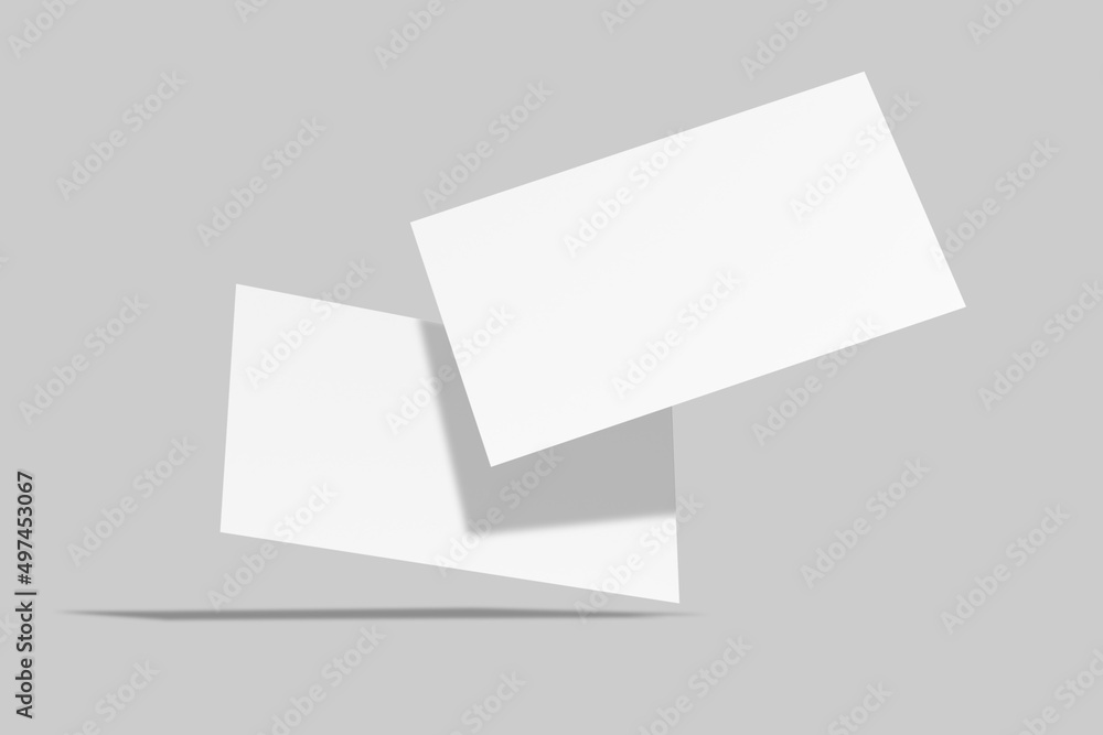 Blank Business Card Mockup Blank Business Card Mockup