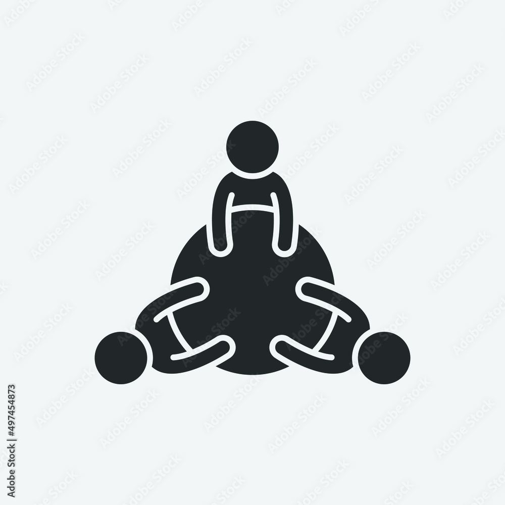 presentation vector icon illustration sign presentation vector icon illustration sign