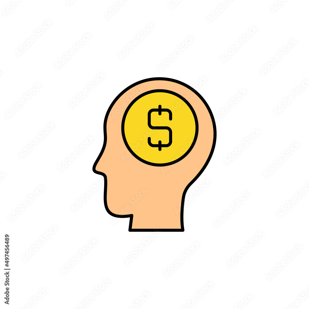 brain, money, man line icon. Elements of finance illustration icon. Premium quality graphic design icon. Can be used for web, logo, mobile app, UI, UX brain, money, man line icon. Elements of finance illustration icon. Premium quality graphic design icon. Can be used for web, logo, mobile app, UI, UX
