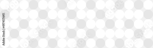 White trendy background of circles and squares in modern style, flat vector illustration. Cover of gray geometric shapes in retro texture for web design or postcard.