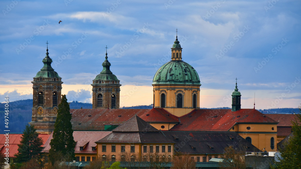 Weingarten, Deutschland: Die Basilika mit beeindruckender Kuppel