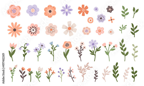 Minimalistic Spring Flowers