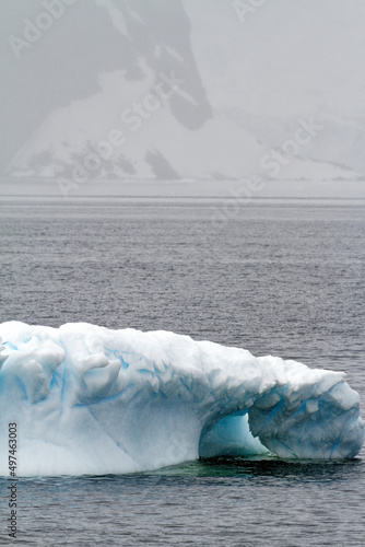 Antarctica - Non Tabular Iceberg - Global warming