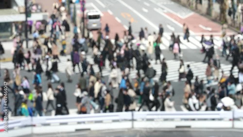 Wallpaper Mural 渋谷スクランブル交差点 Torontodigital.ca