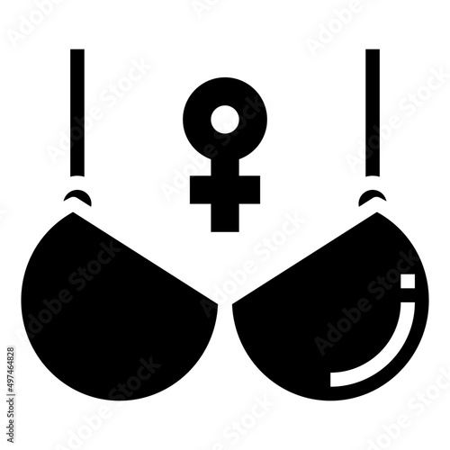 BRA glyph icon,linear,outline,graphic,illustration