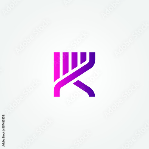 K letter logo for business