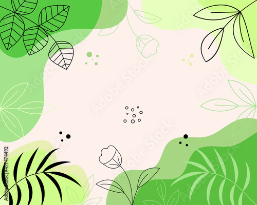 abstract background in pastel colors