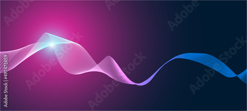 forma, astratta, linee, vibrazione,