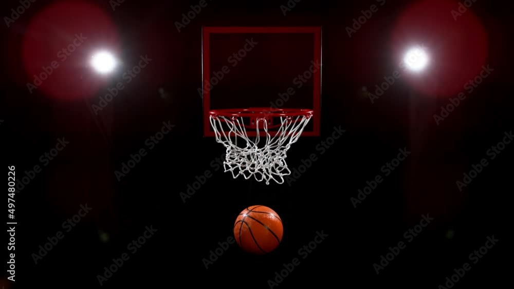 Super slow motion of basketball player hitting the basket. Filmed on high speed cinema camera Phantom, 1000fps. Speed ramp effect. Super slow motion of basketball player hitting the basket. Filmed on high speed cinema camera Phantom, 1000fps. Speed ramp effect.