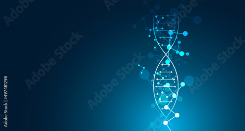 dna, genetica, molecole, cromosomi