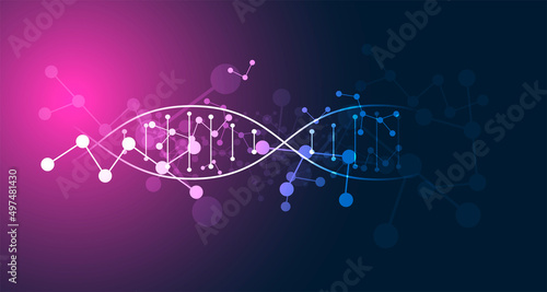 dna, genetica, molecole, cromosomi