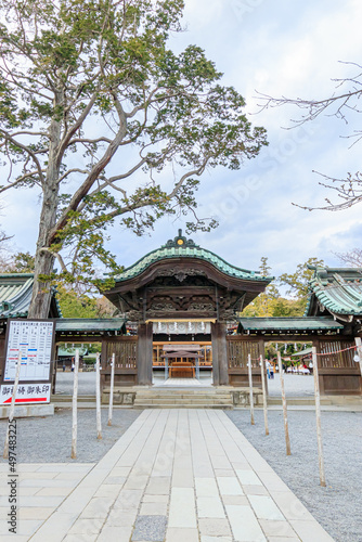 初春の三嶋大社 静岡県三島市 Mishima Taisha Shrine in early spring. Shizuoka-ken Mishima city.