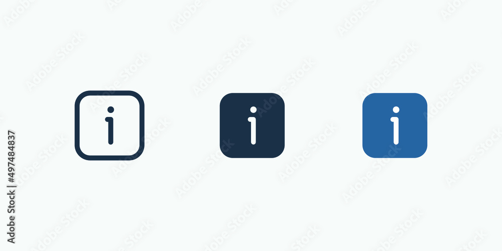 Info vector icon isolated. Vector illustration style is flat iconic symbol. Designed for web and app design interfaces. Info vector icon isolated. Vector illustration style is flat iconic symbol. Designed for web and app design interfaces.