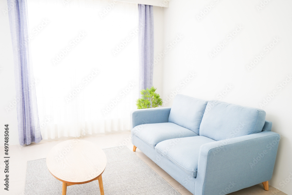 Obraz premium 誰もいないシンプルな部屋