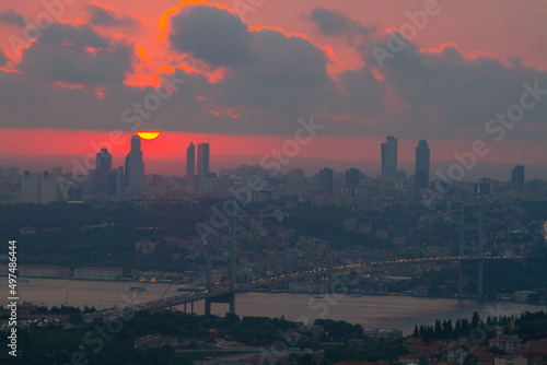 July 15 Martyrs Bridge and Bosphorus view photo