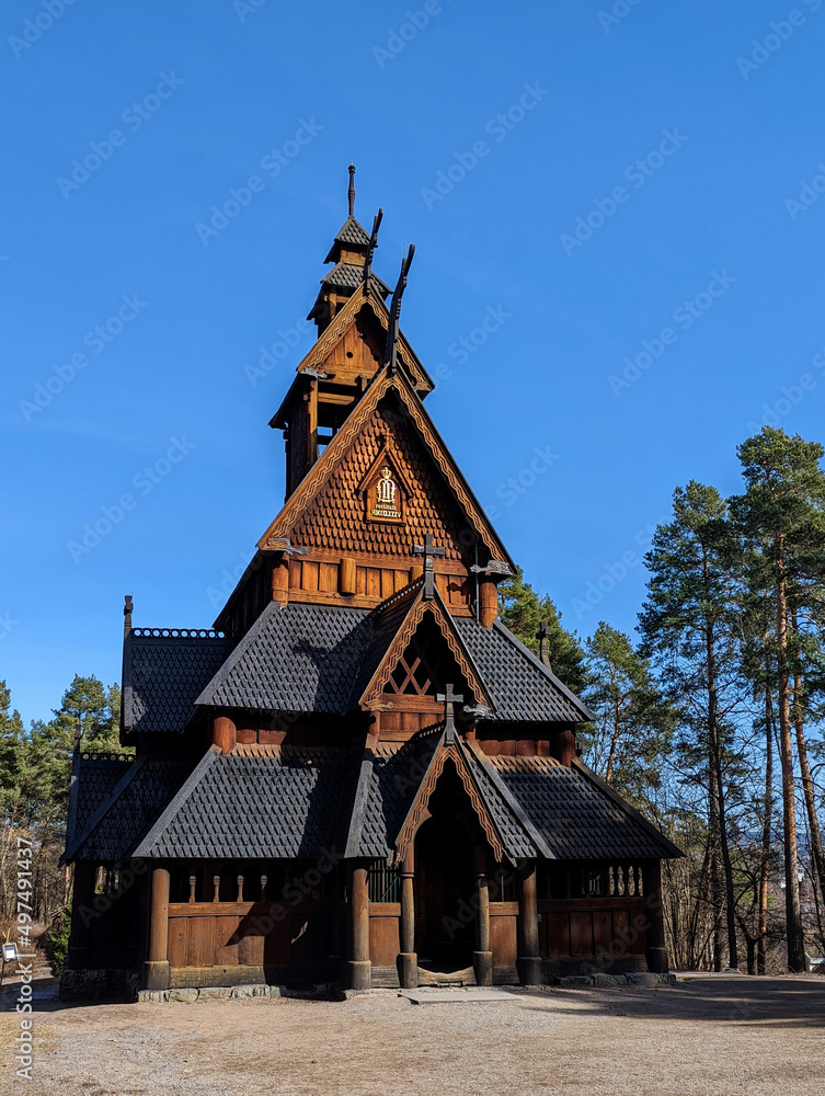 Norwegische Stabkirche Norwegische Stabkirche
